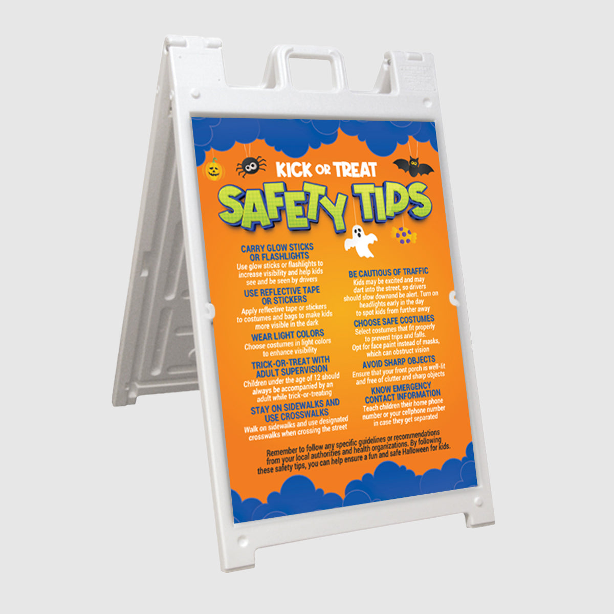 Kick or Treat Special A-Frame Sign