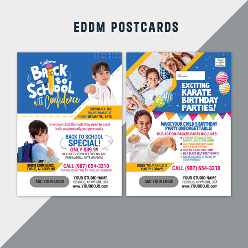 Back to School with Confidence EDDM Cards