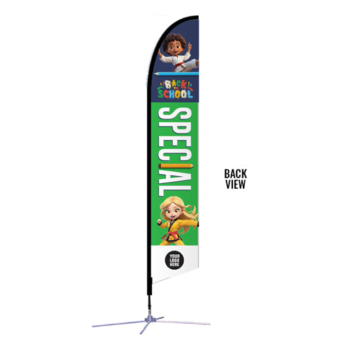 Back to School Special 14’ Feather Flag