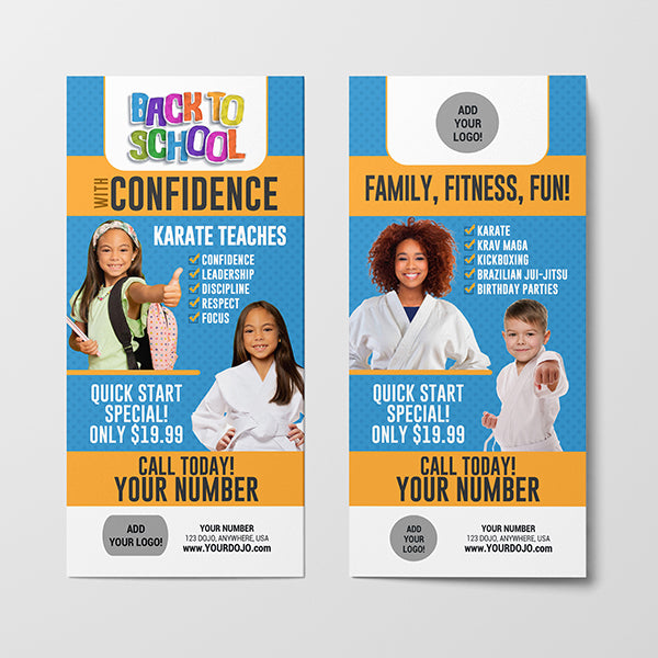 Back to School with Confidence | Adults Rack Card