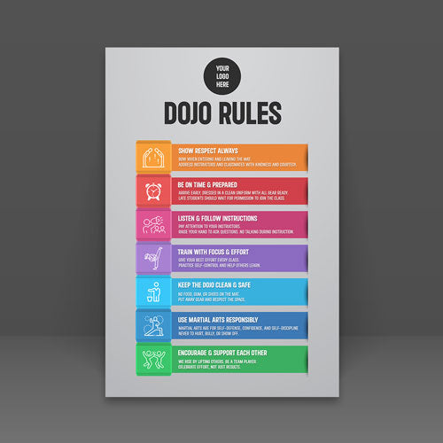 Dojo Rules Poster