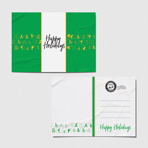 Happy Holidays Postcards