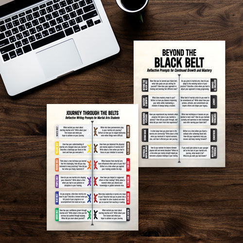 Journey through the Belts Reflective Writing Prompts Card