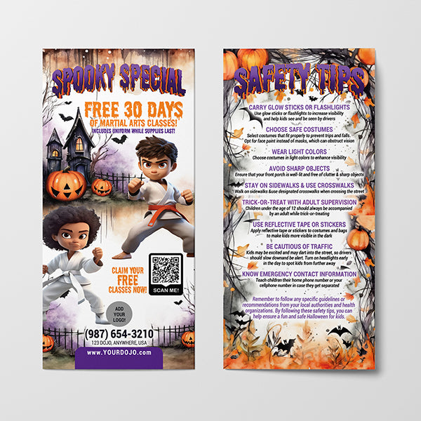 Spooky Special Halloween Rack Card