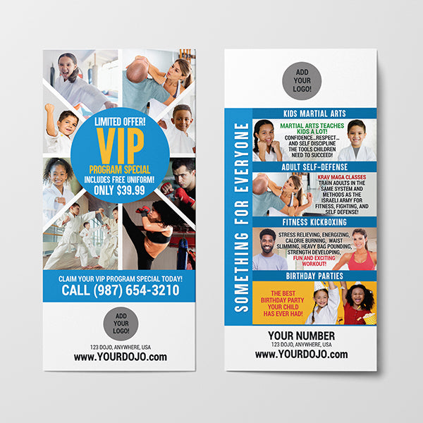 VIP Program Special Kids & Adults Rack Card