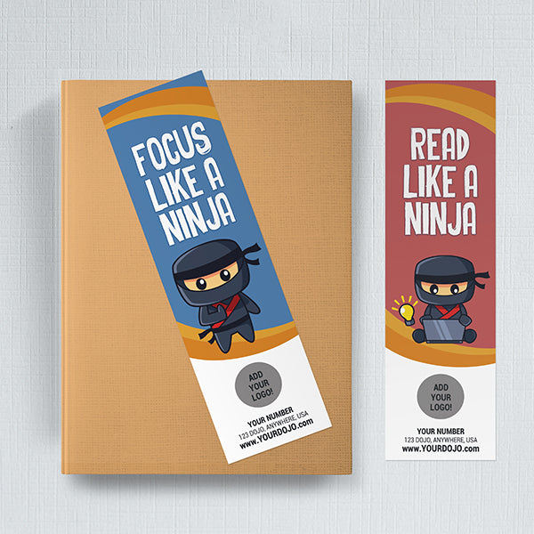 Read Like a Ninja Bookmark