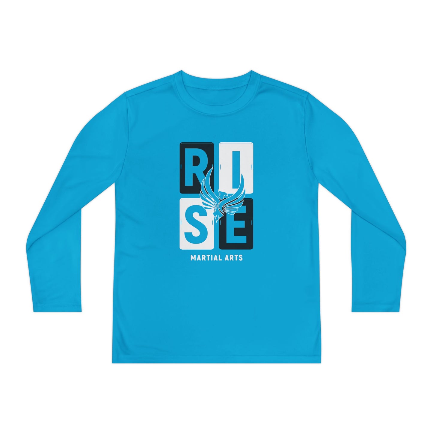 Youth Long Sleeve RISE Block Tee