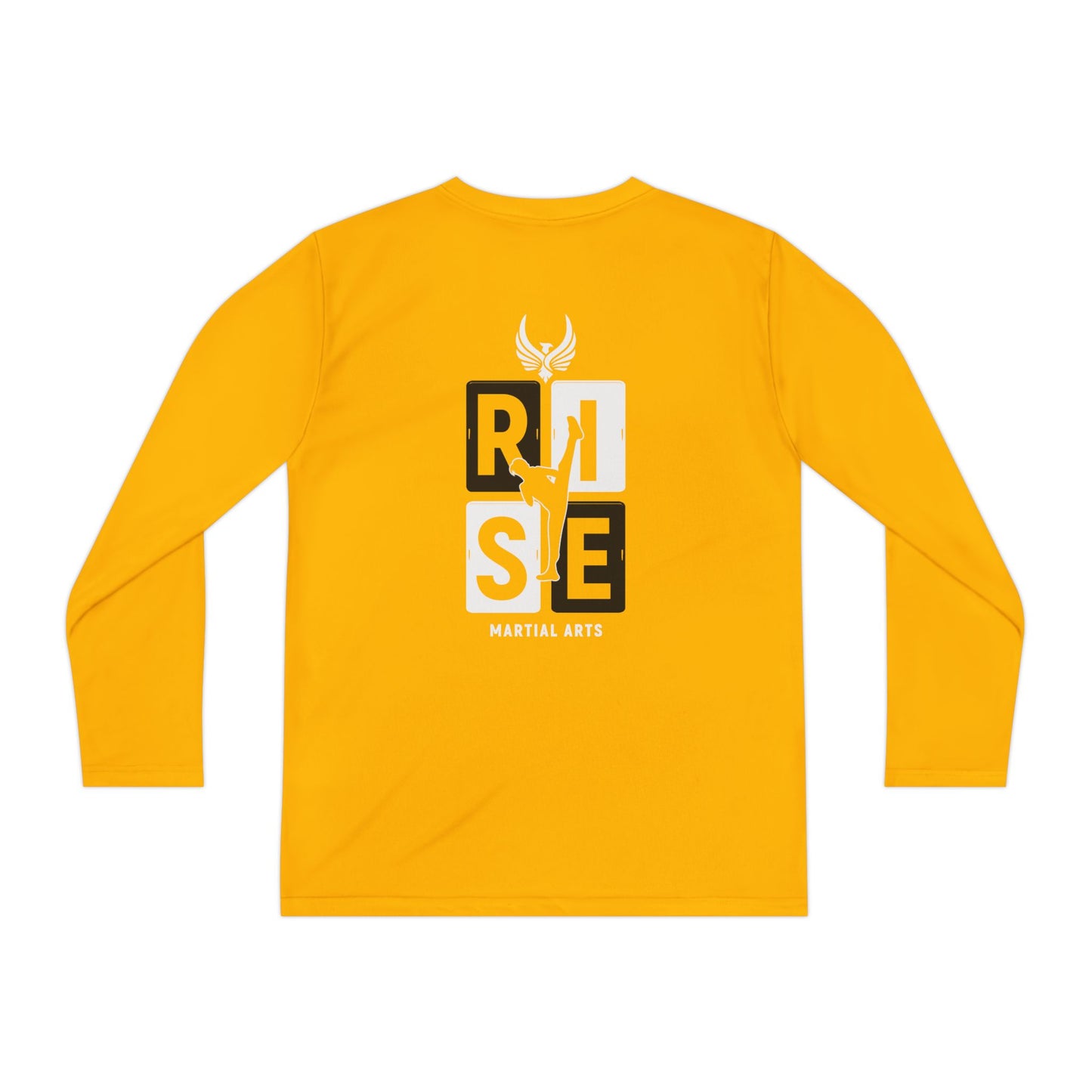 Youth Long Sleeve RISE Block Tee