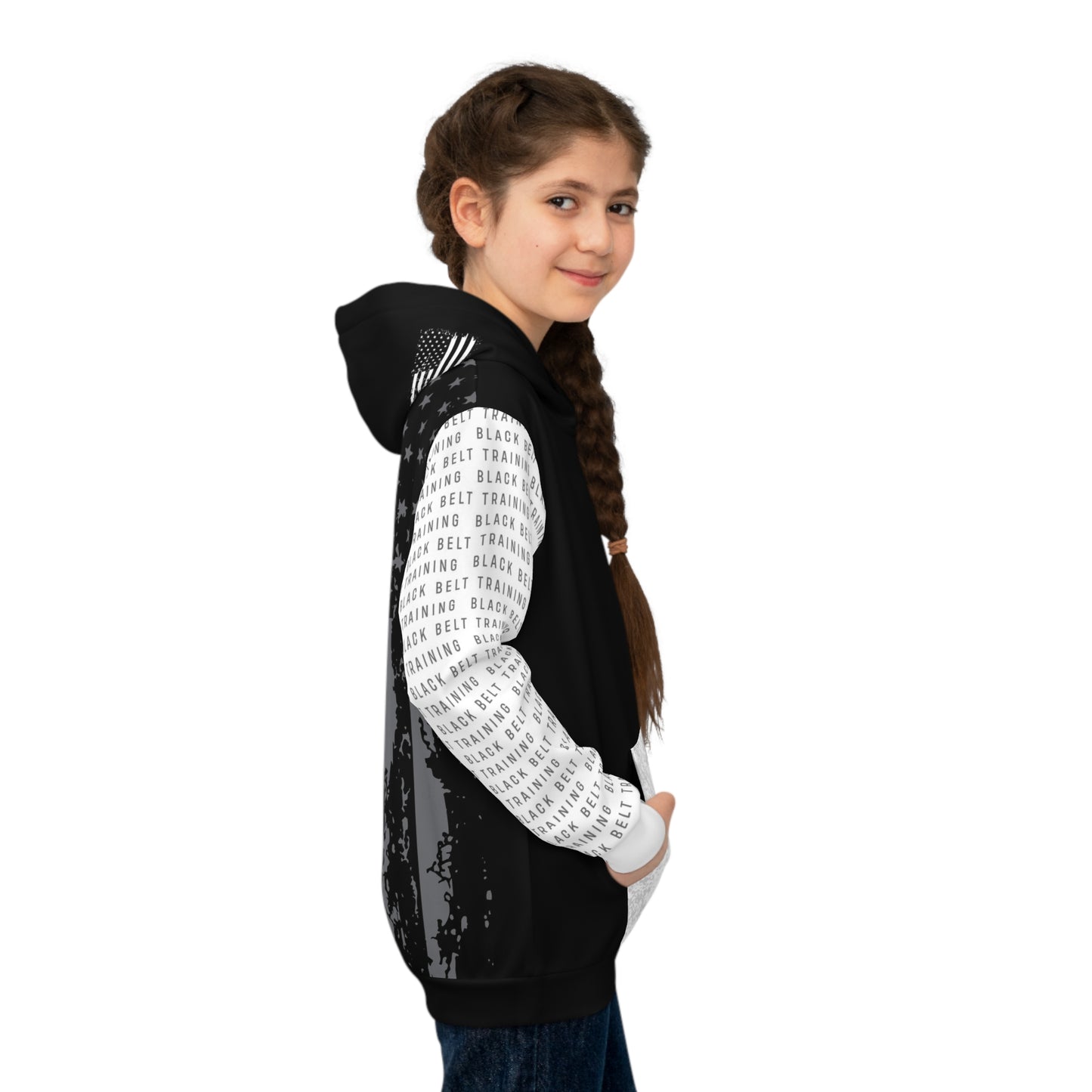 DOVER Youth Black Belt Training Hoodie