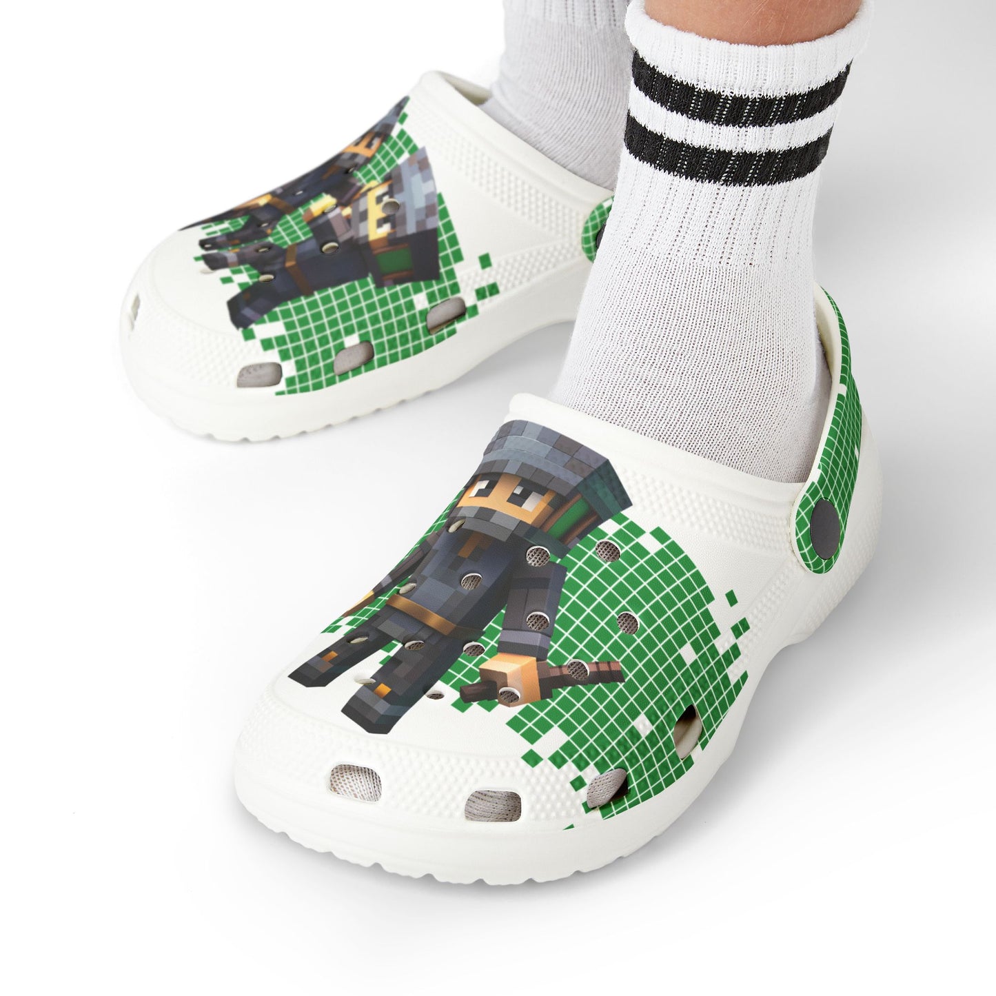 Youth Block Belt Warrior Clogs