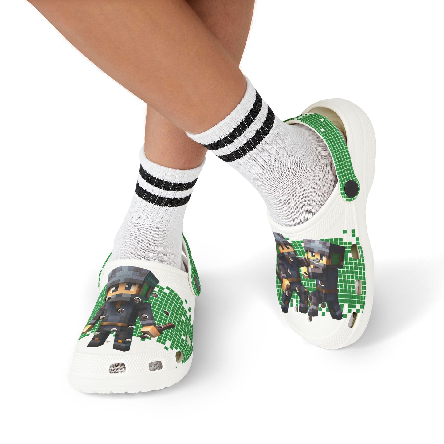 Youth Block Belt Warrior Clogs
