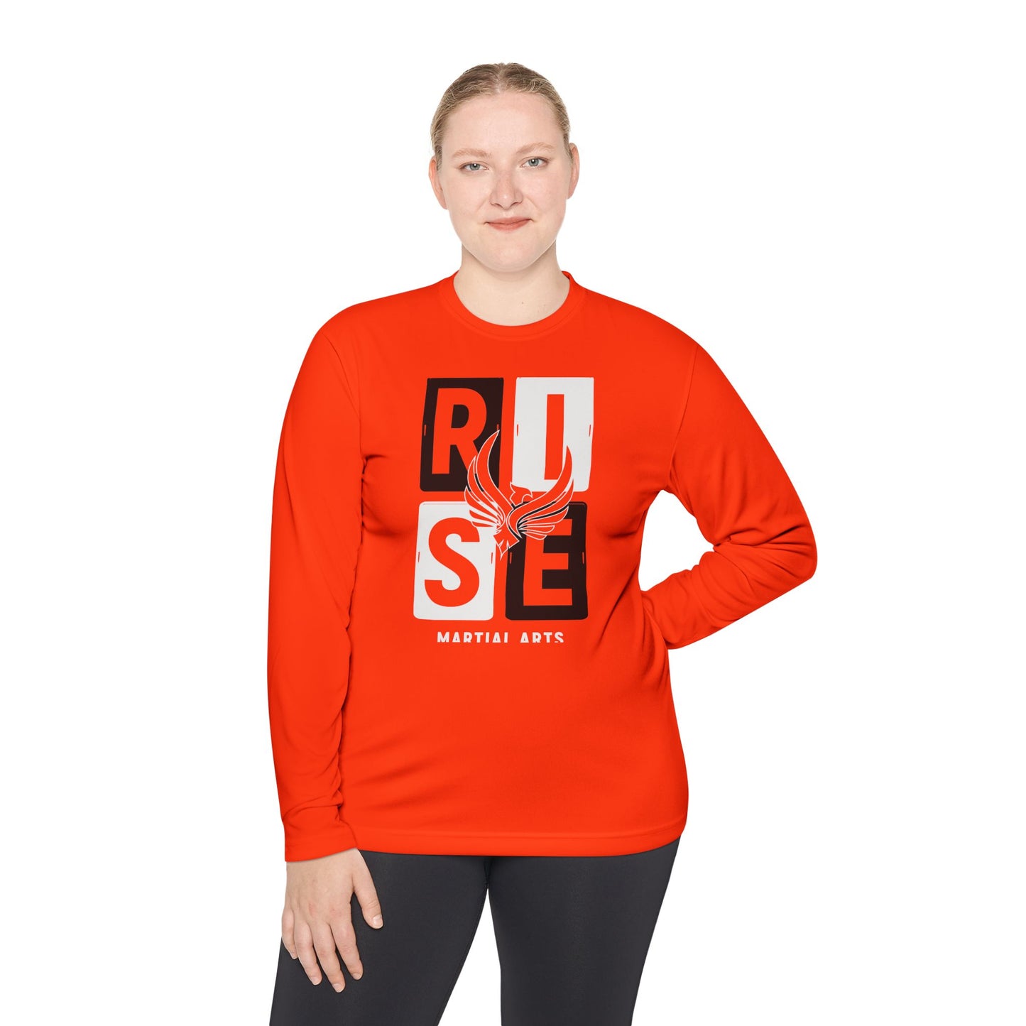 Adult Long Sleeve RISE Block Tee