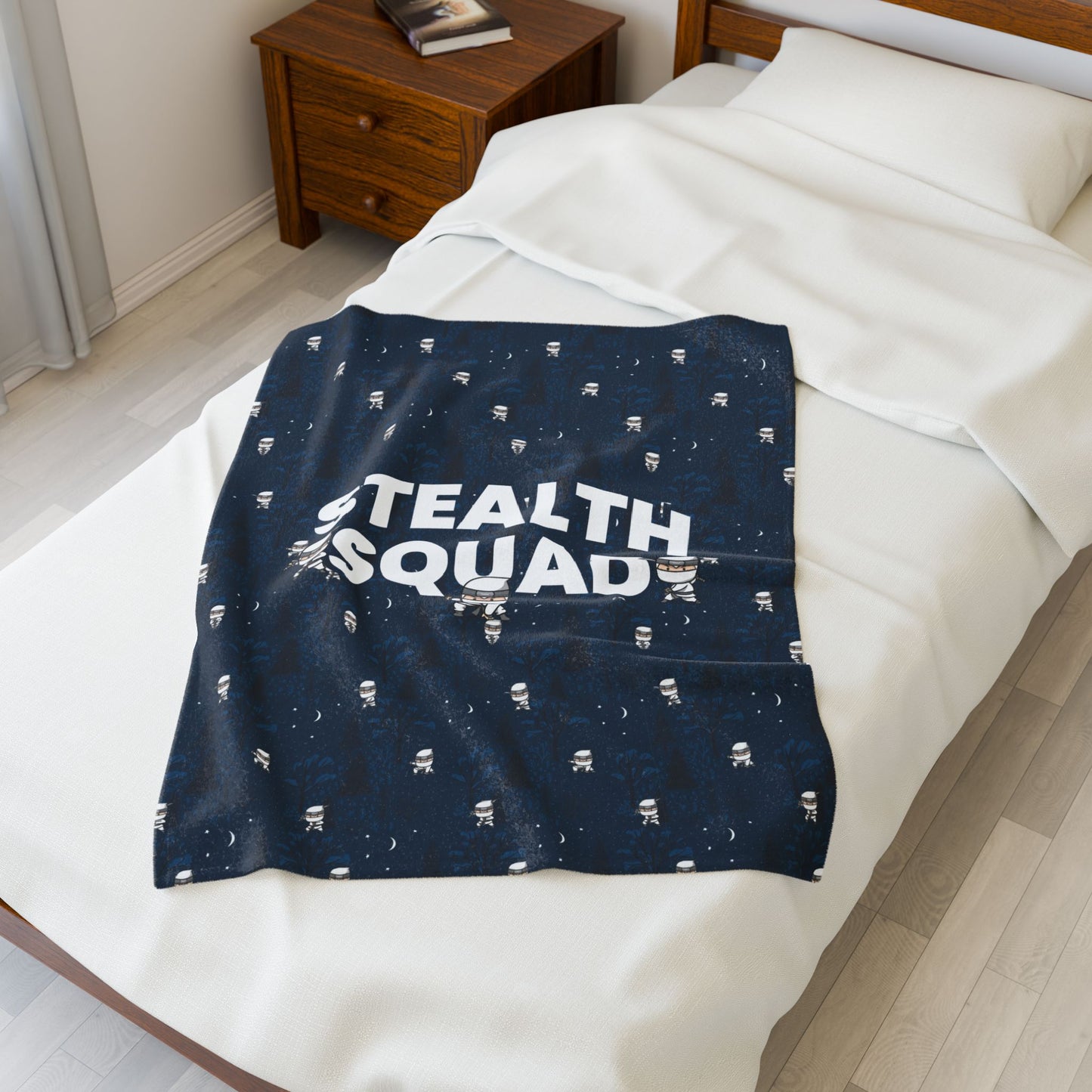 Stealth Squad Velveteen Plush Blanket