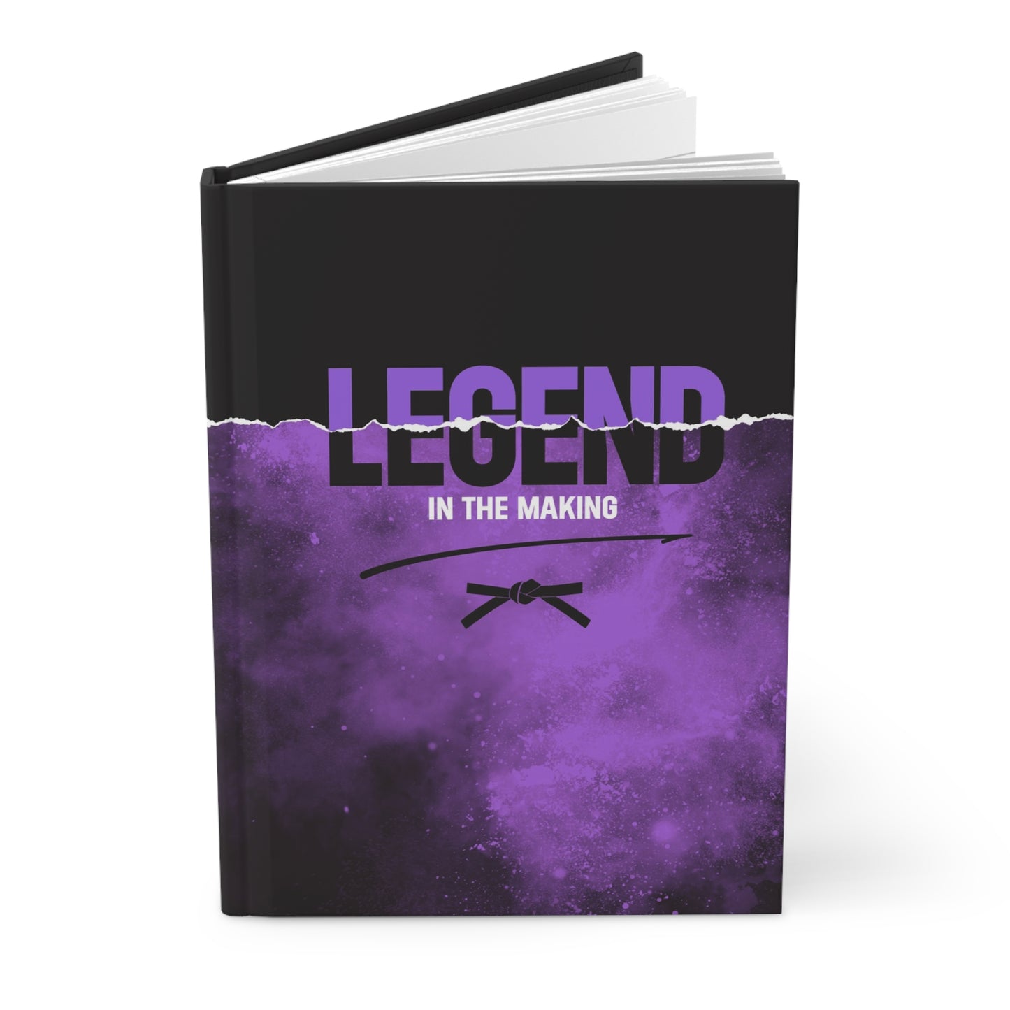Legend in the Making Purple Hardcover Journal