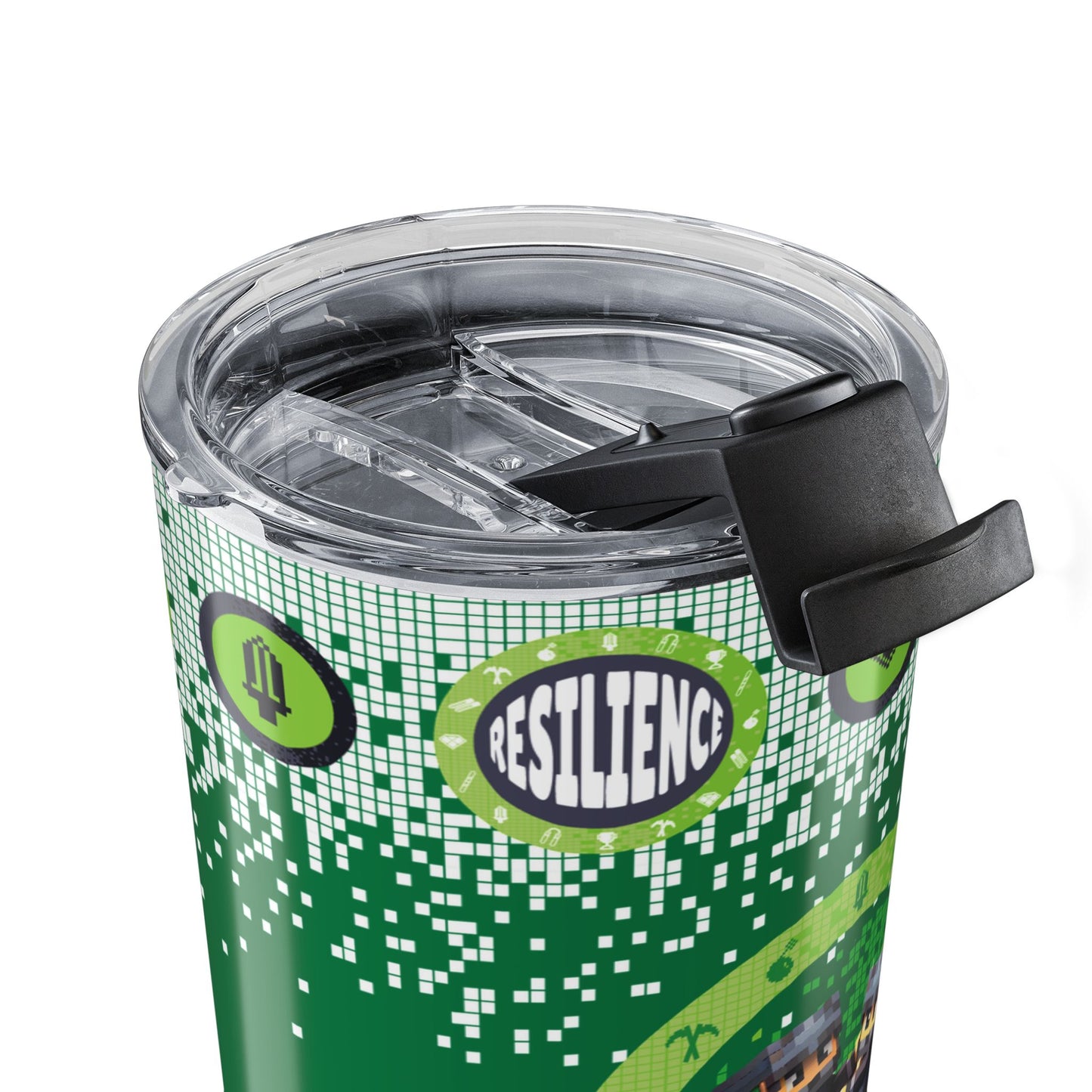 Block Belt Warriors Green 20oz Tumbler