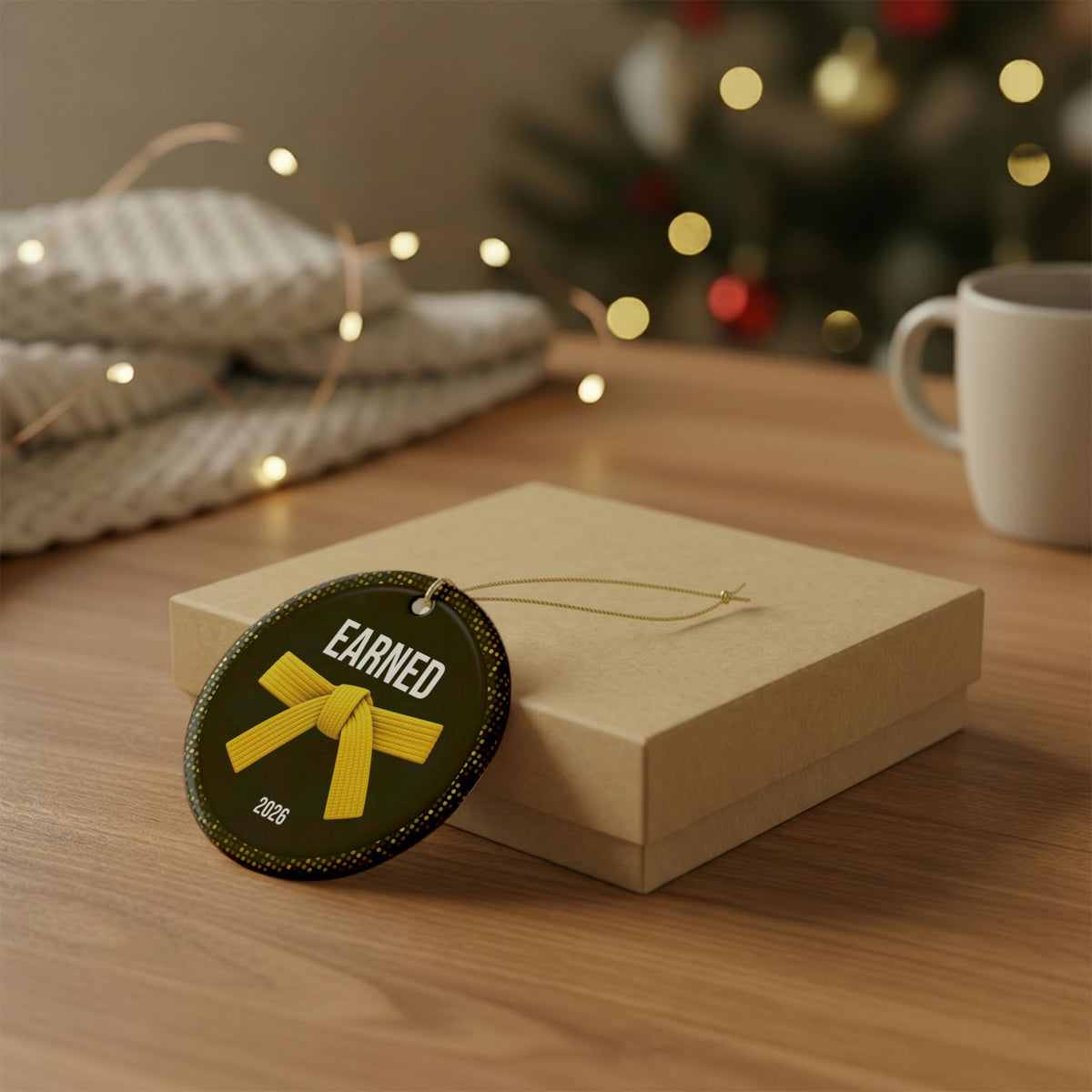 Onyx Personalized Rank Keepsake: Yellow Belt