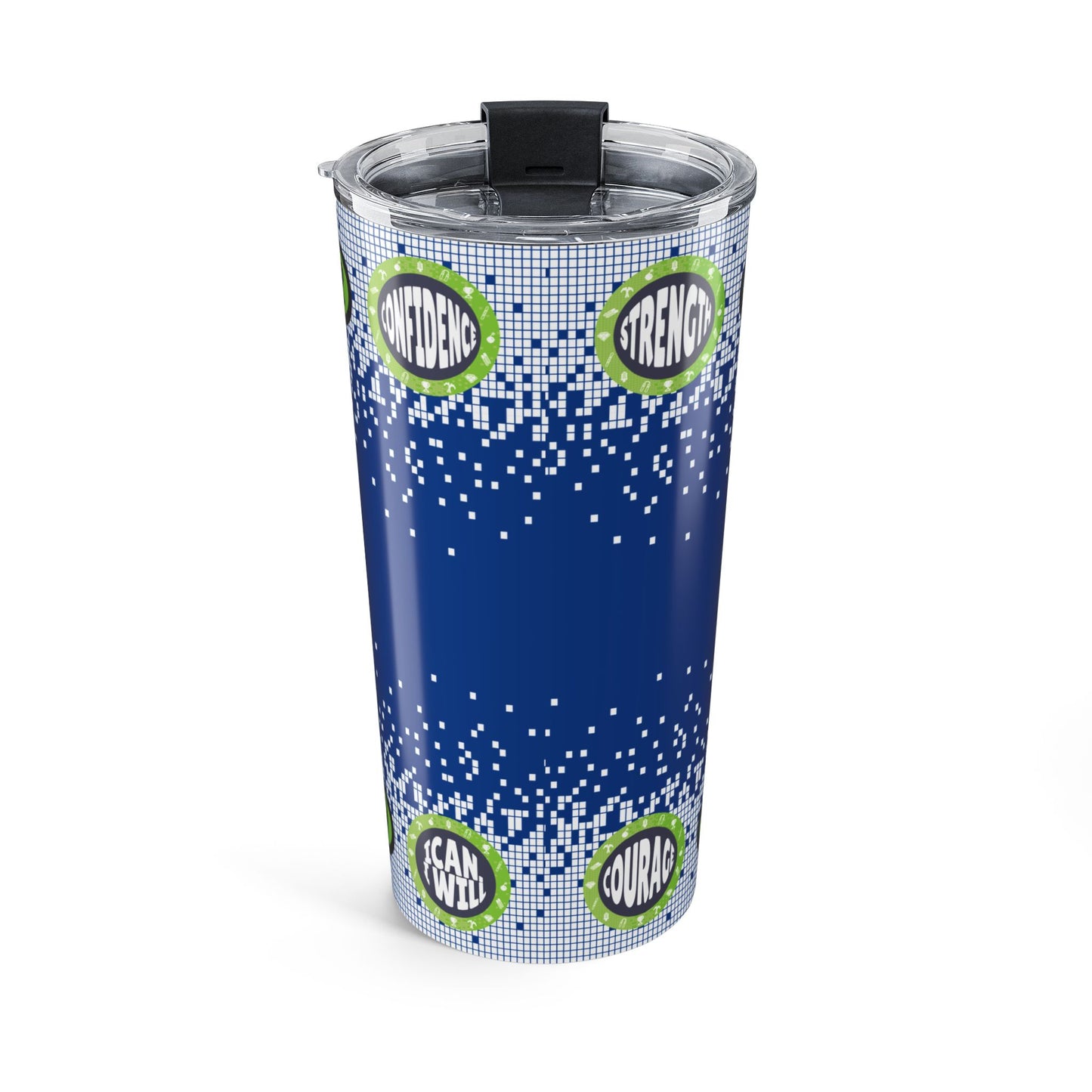 Block Belt Warriors Blue 20oz Tumbler