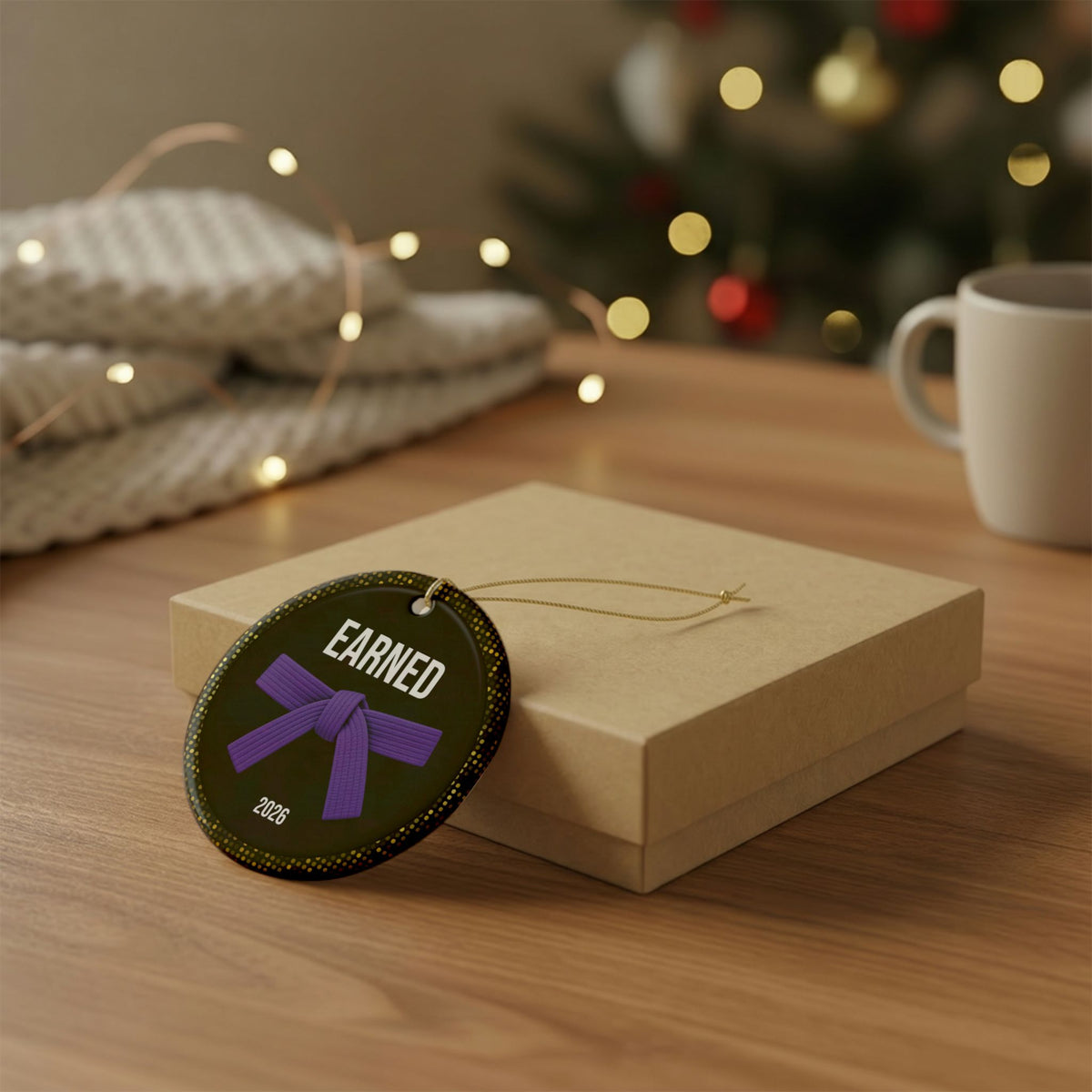 Onyx Personalized Rank Keepsake: Purple Belt