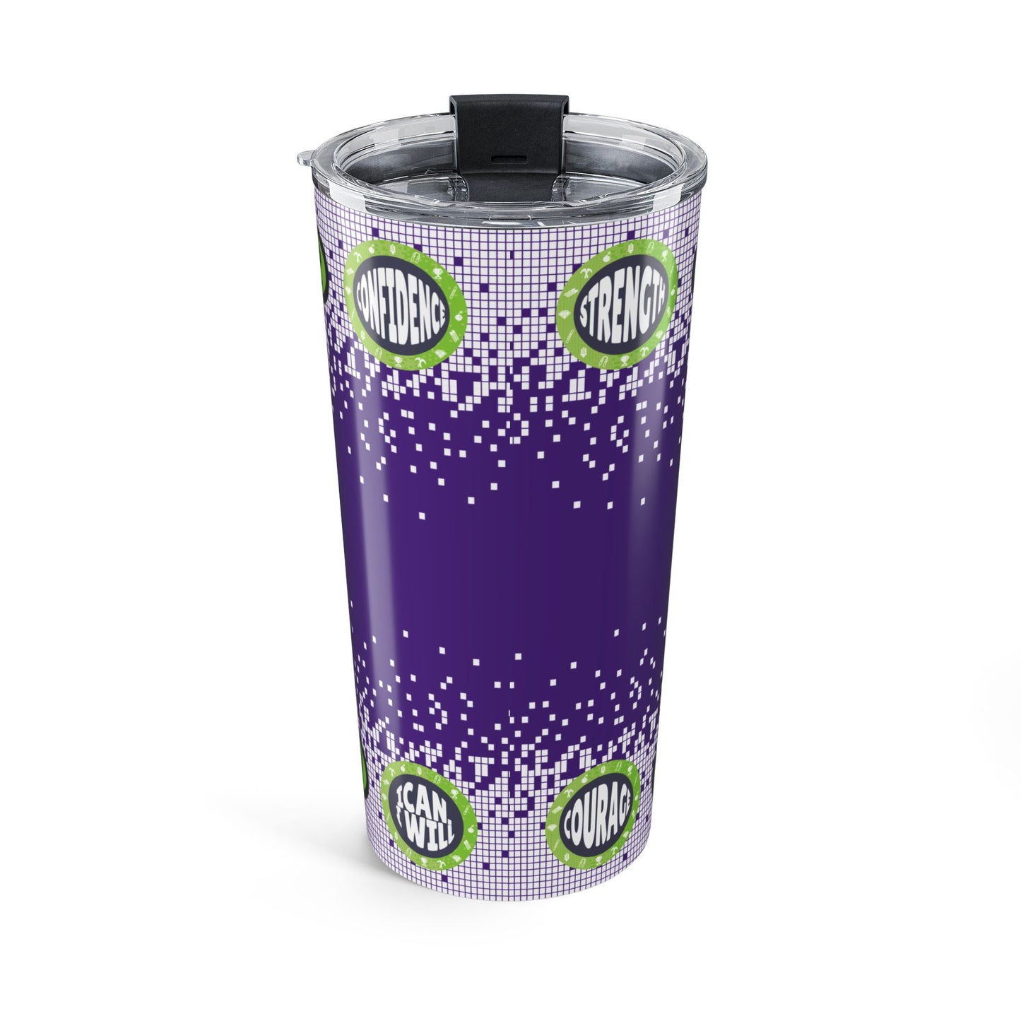 Block Belt Warriors Purple 20oz Tumbler