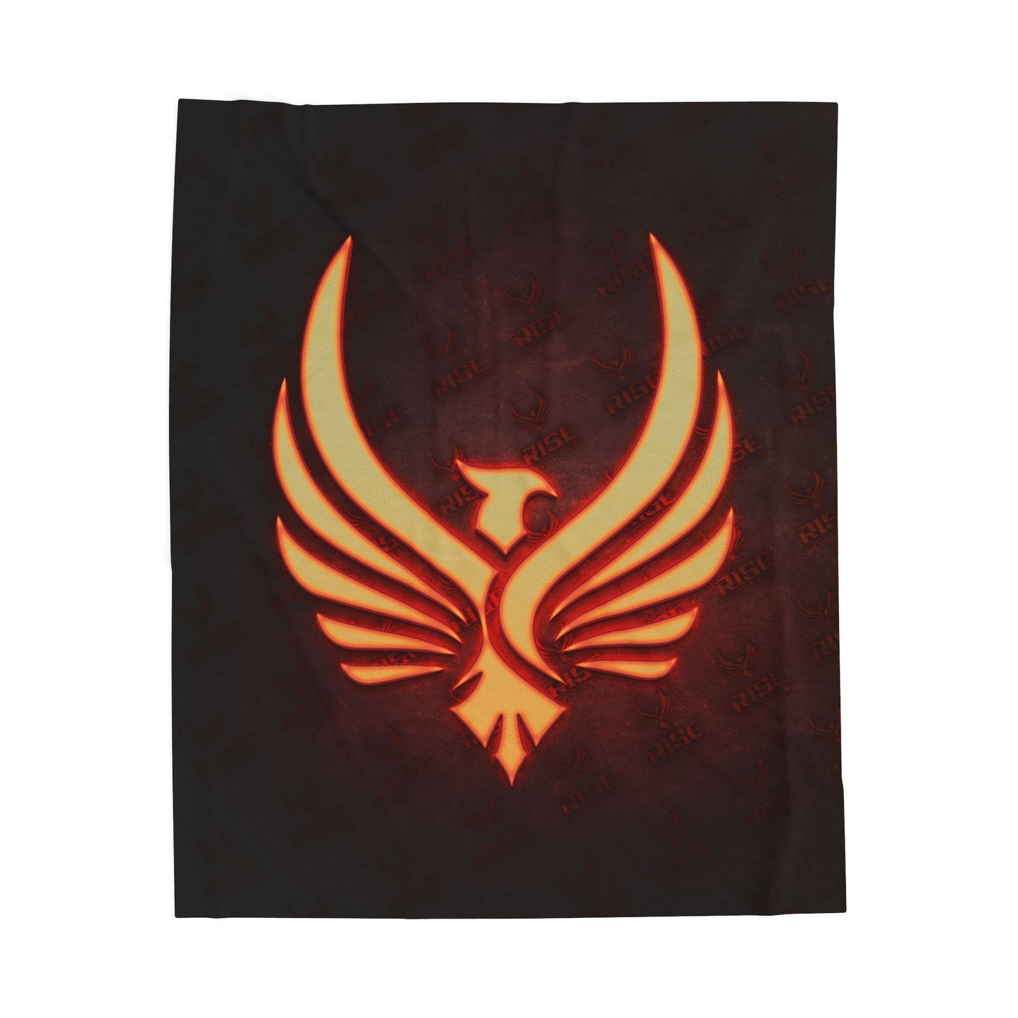 Rise Martial Arts Velveteen Plush Blanket