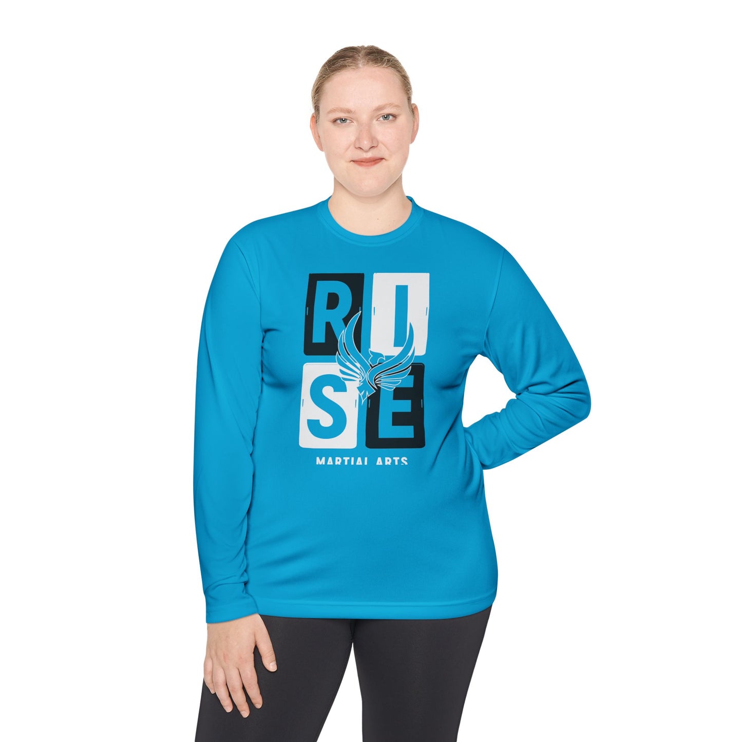 Adult Long Sleeve RISE Block Tee