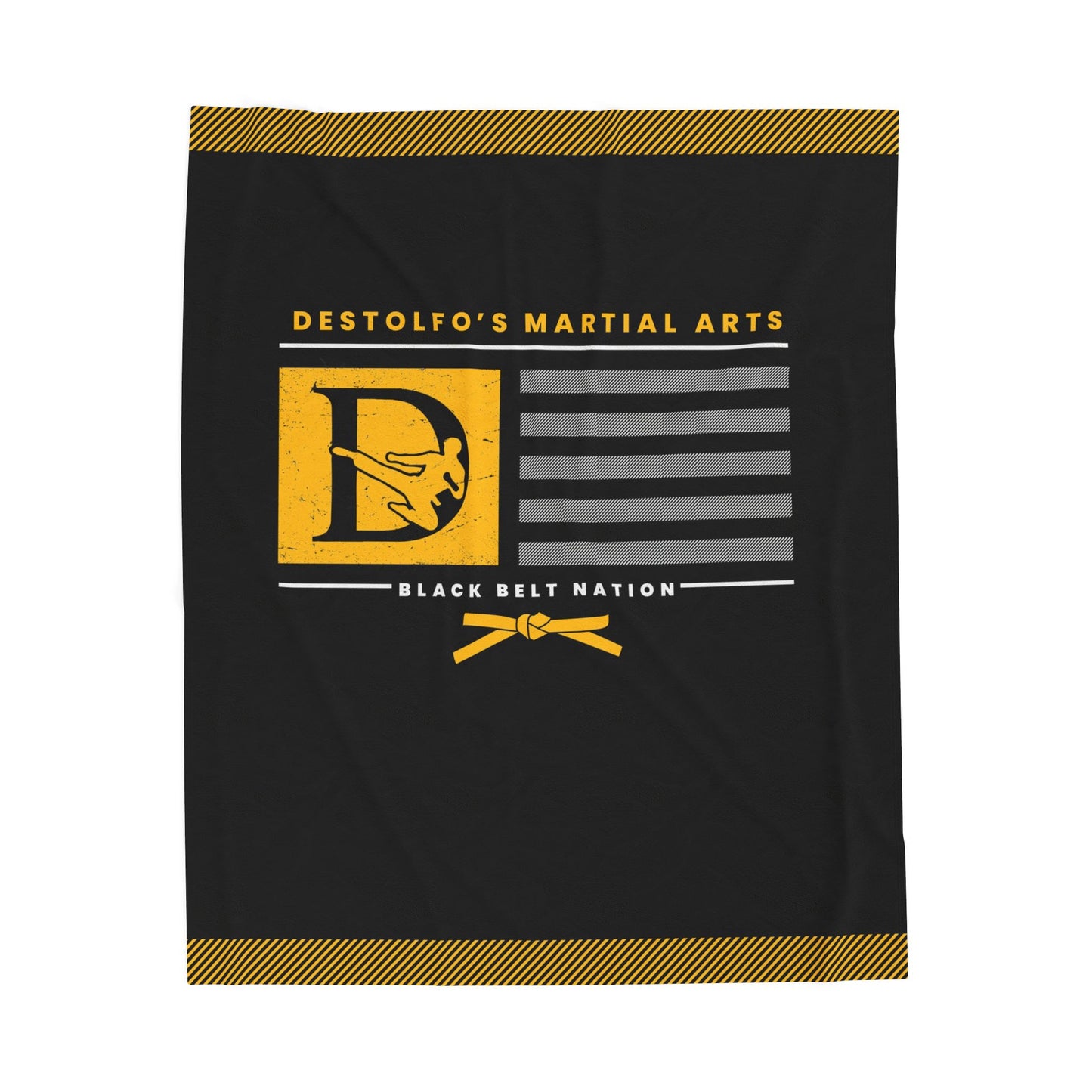 DeStolfo's MA Velveteen Plush Blanket