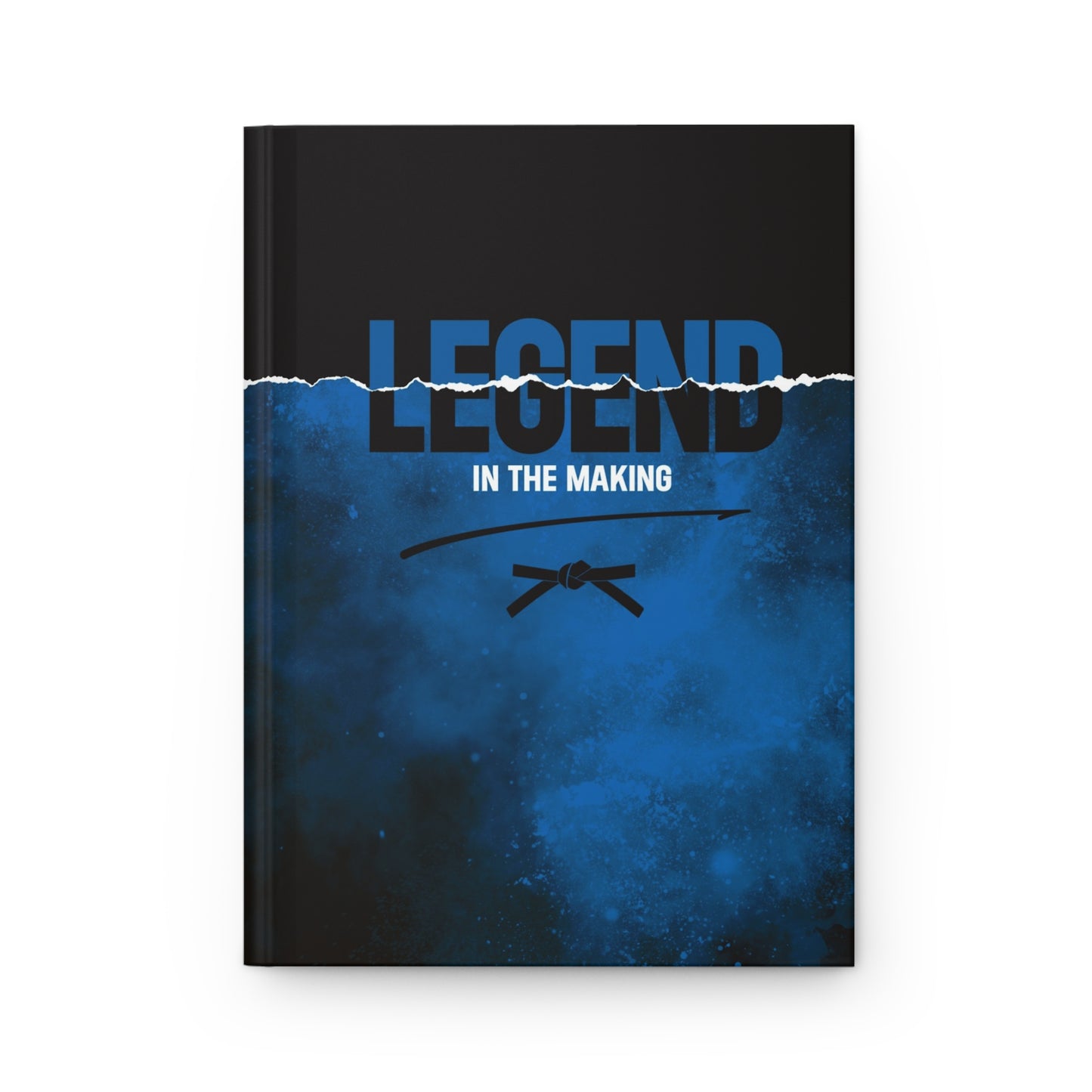 Legend in the Making Blue Hardcover Journal