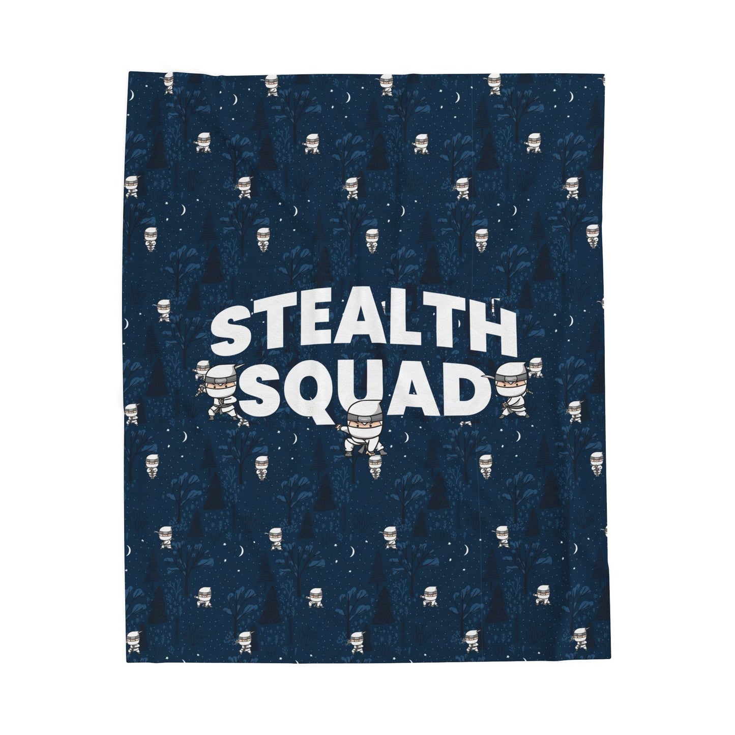 Stealth Squad Velveteen Plush Blanket