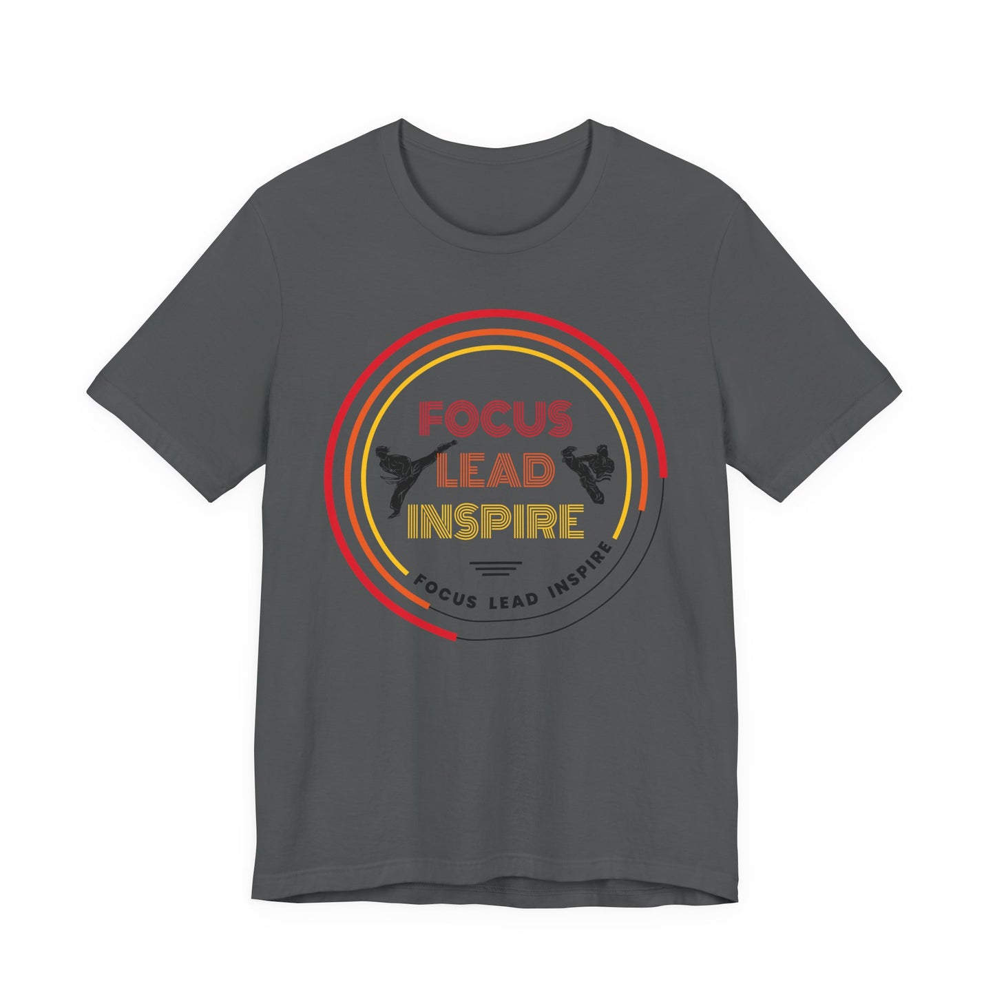 Inspire Focus Unisex Tee - Motivational Shirt for Fitness, Workout, Gym, Everyday Wear, Gift