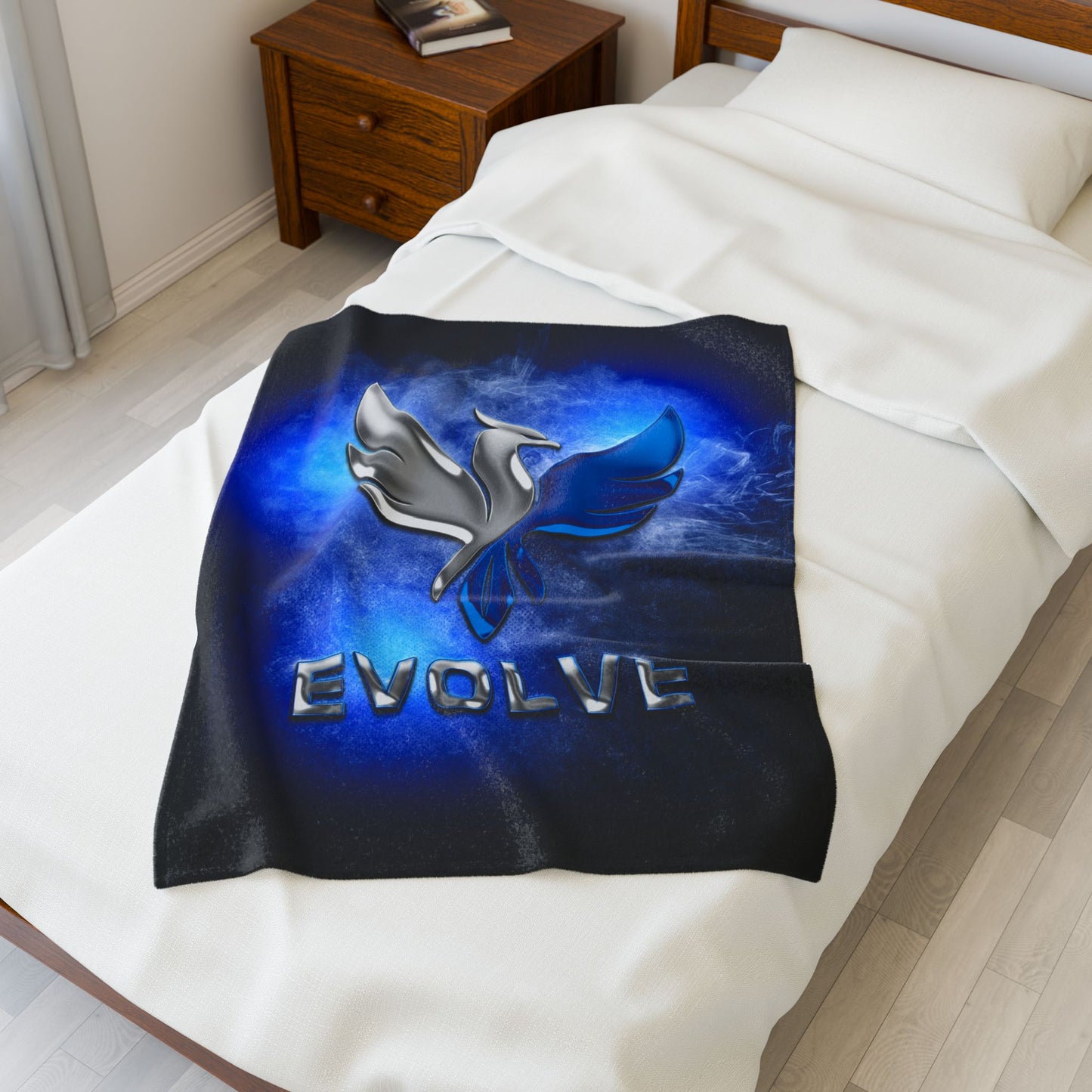 Evolve Velveteen Plush Blanket