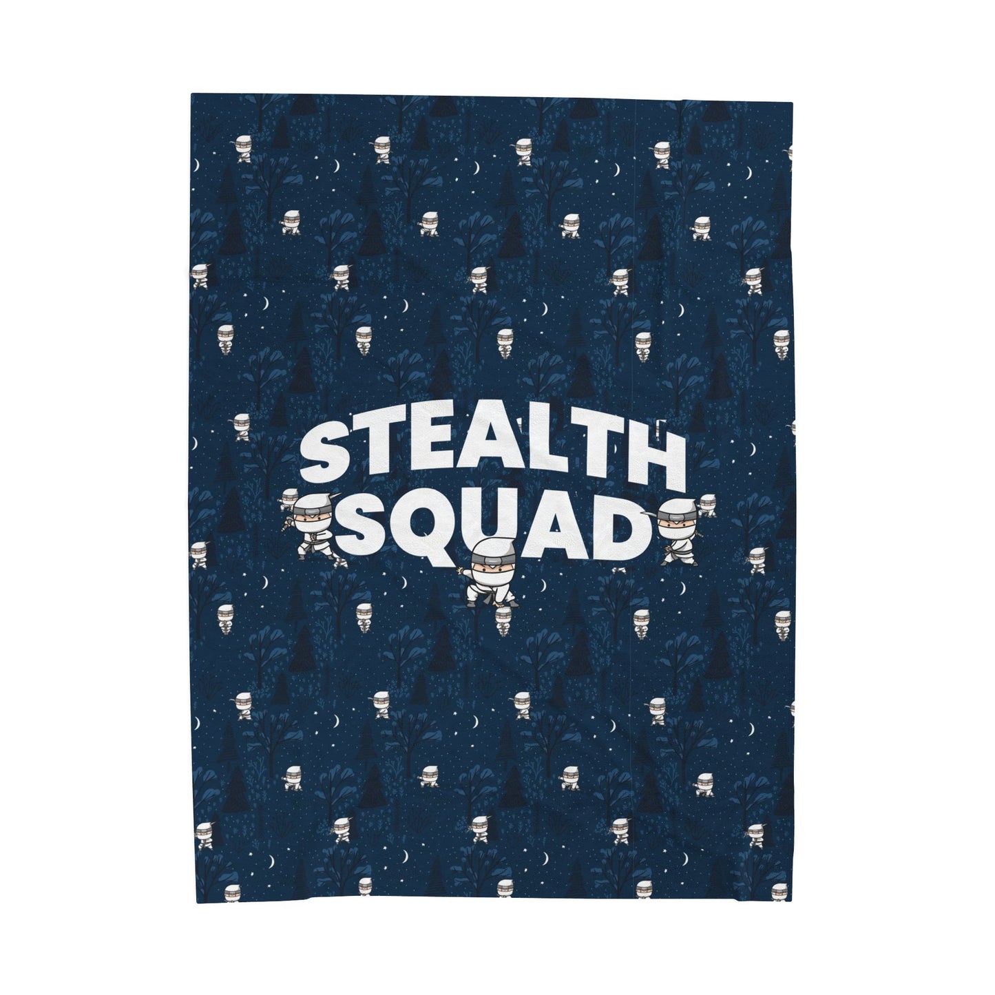 Stealth Squad Velveteen Plush Blanket