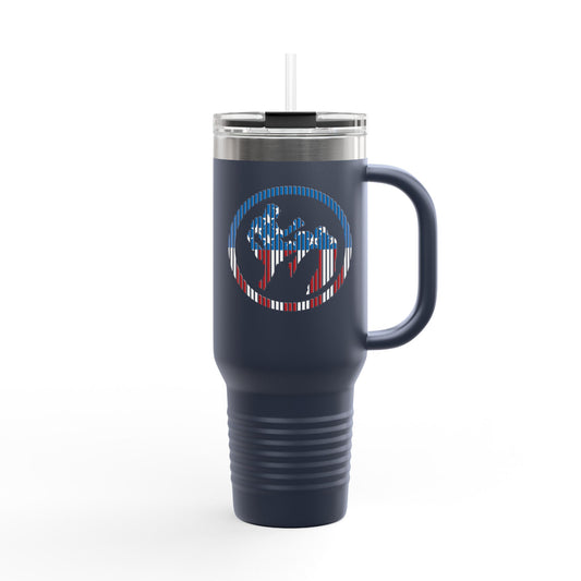 Stars & Strikes Insulated Travel Mug, 40oz