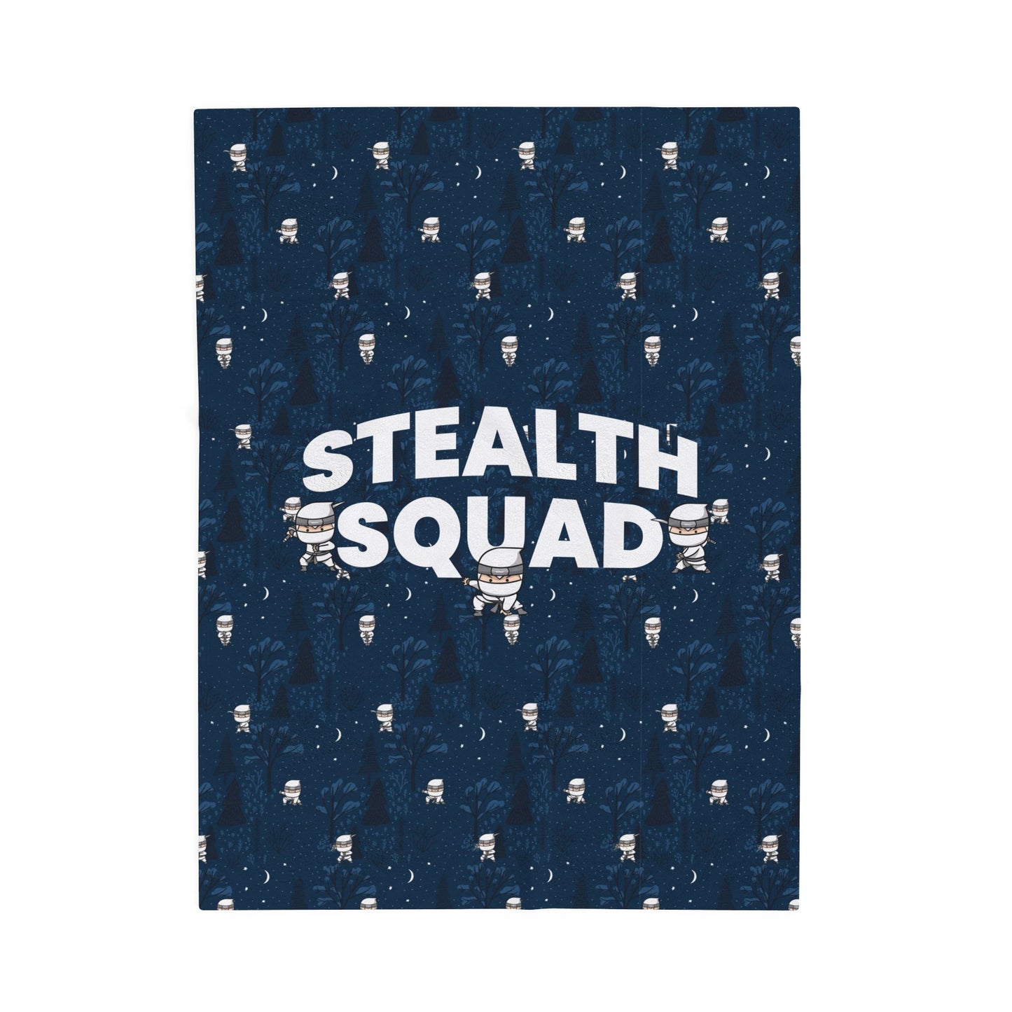 Stealth Squad Velveteen Plush Blanket