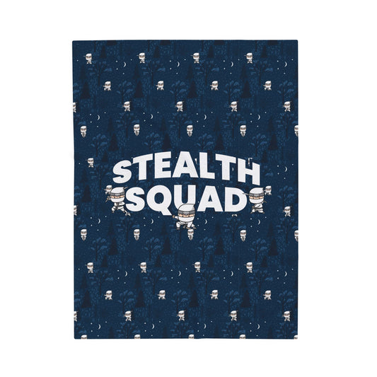 Stealth Squad Velveteen Plush Blanket