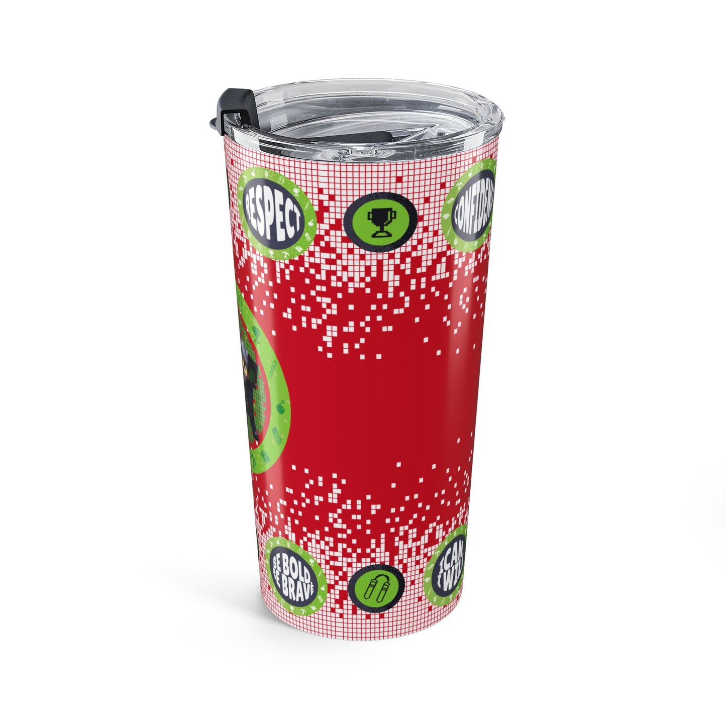 Block Belt Warriors Red 20oz Tumbler
