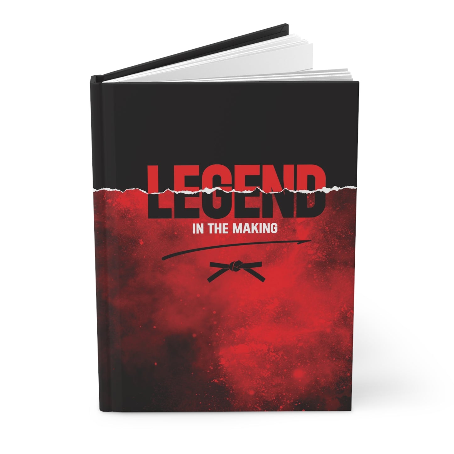 Legend in the Making Red Hardcover Journal