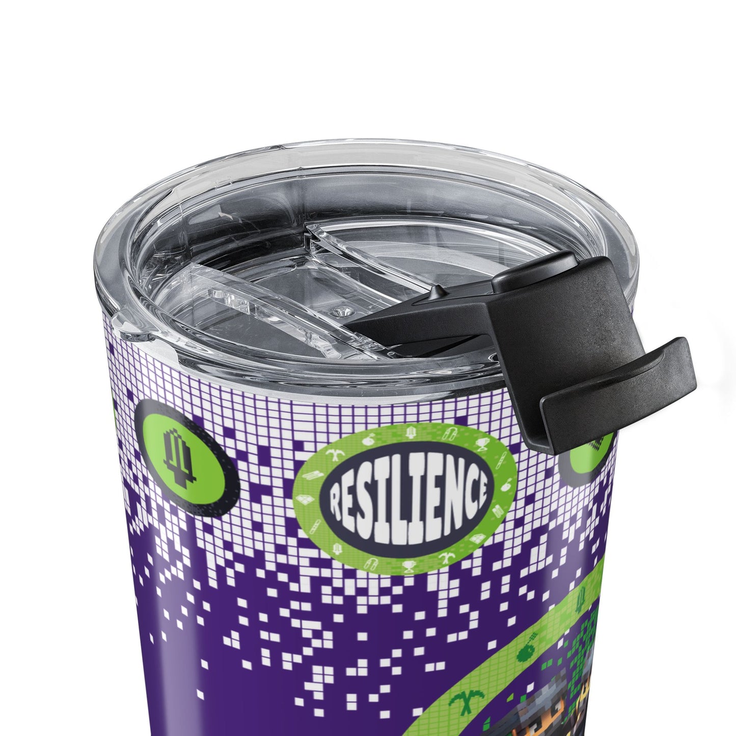 Block Belt Warriors Purple 20oz Tumbler