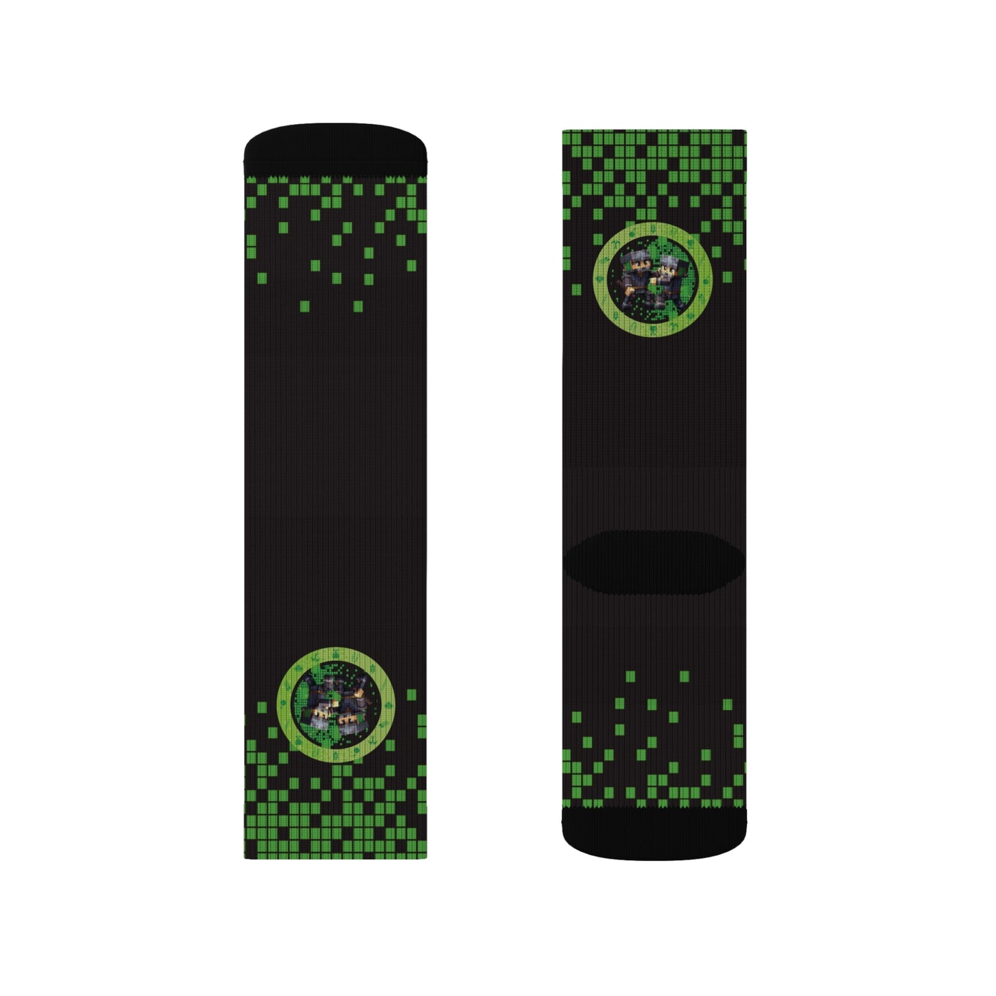 Block Belt Warrior Sublimation Socks