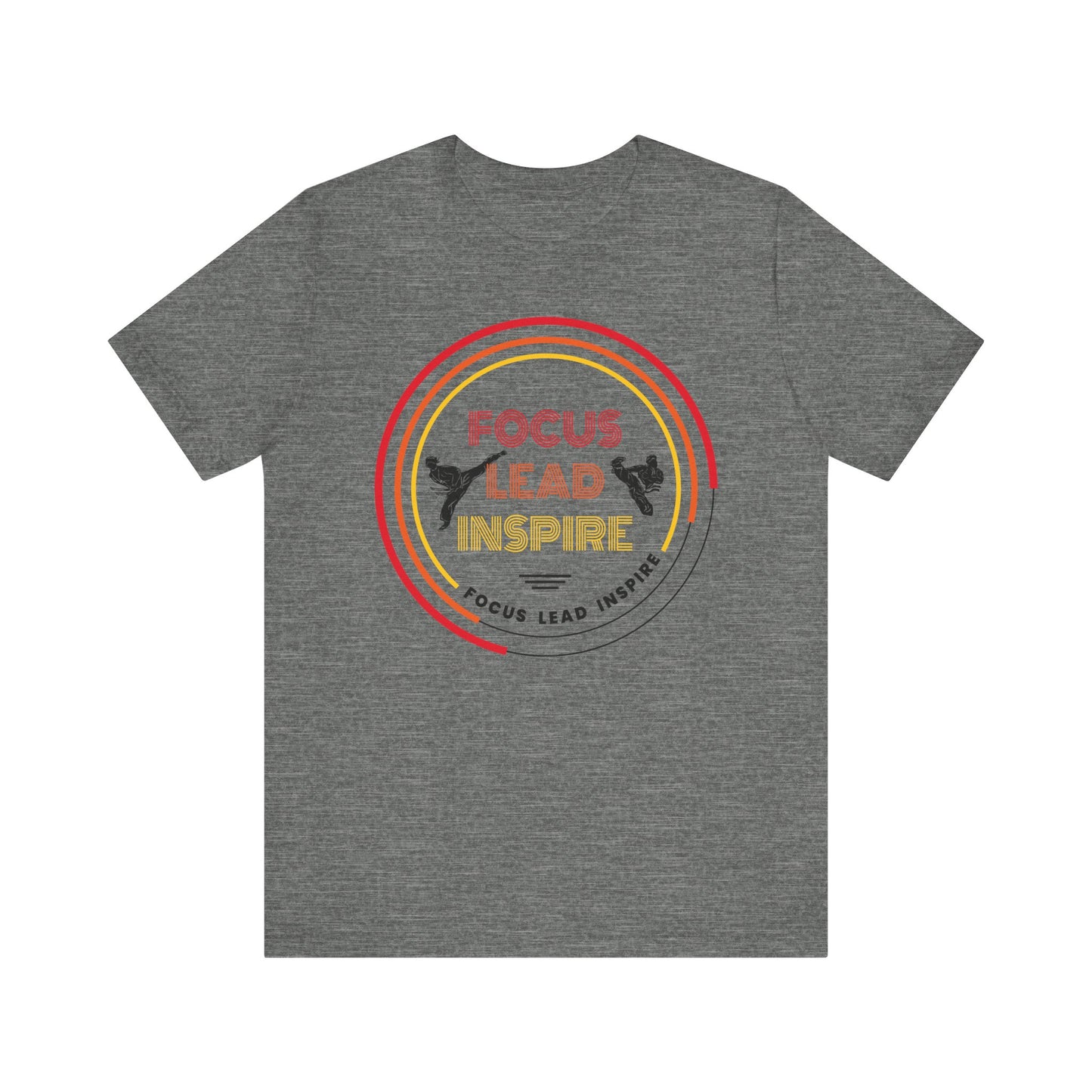 Inspire Focus Unisex Tee - Motivational Shirt for Fitness, Workout, Gym, Everyday Wear, Gift