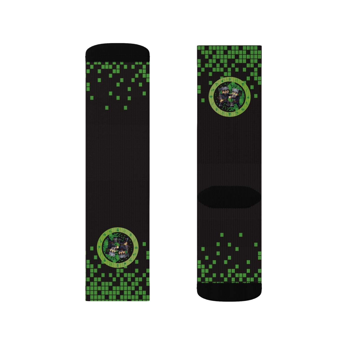 Block Belt Warrior Sublimation Socks