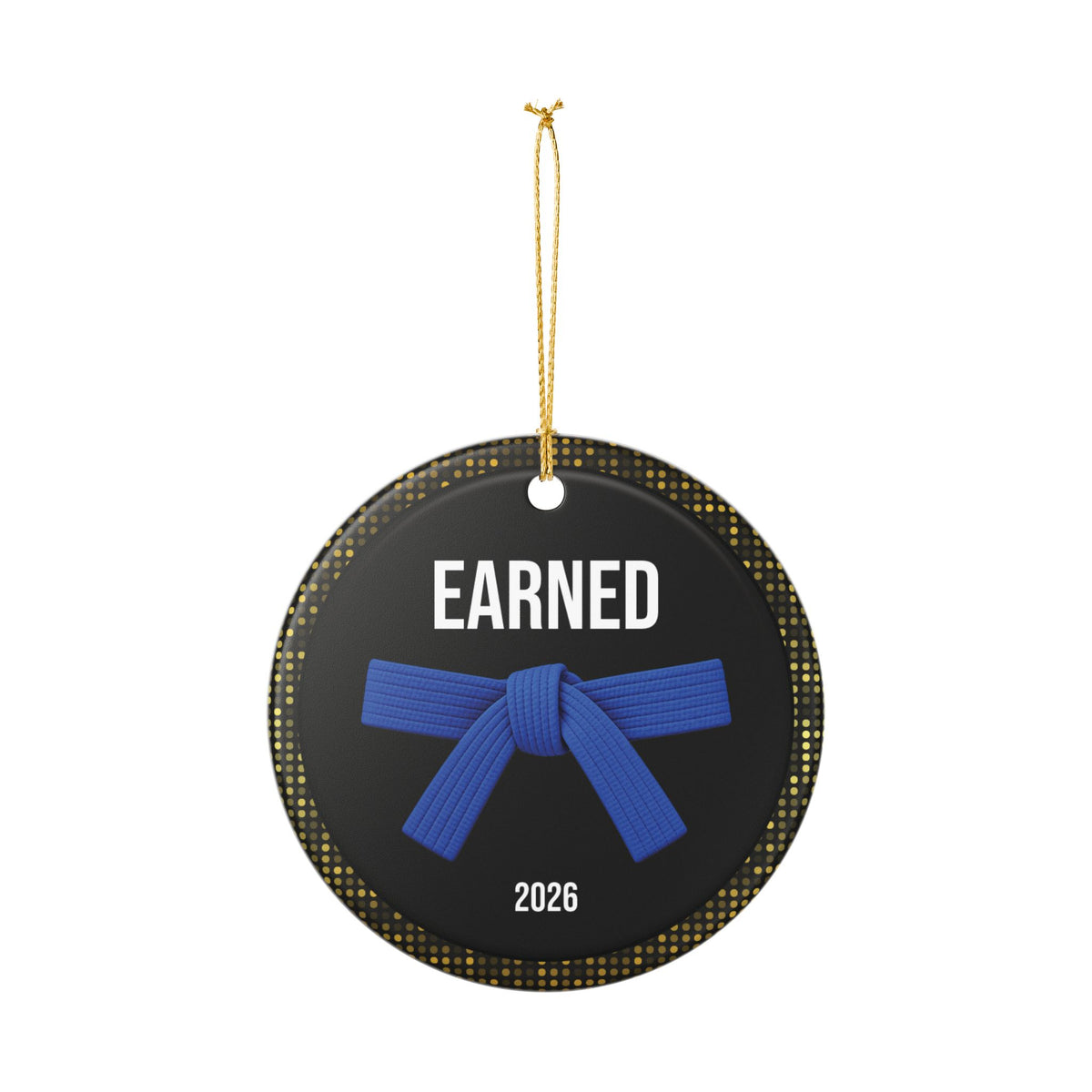 Onyx Personalized Rank Keepsake: Blue Belt