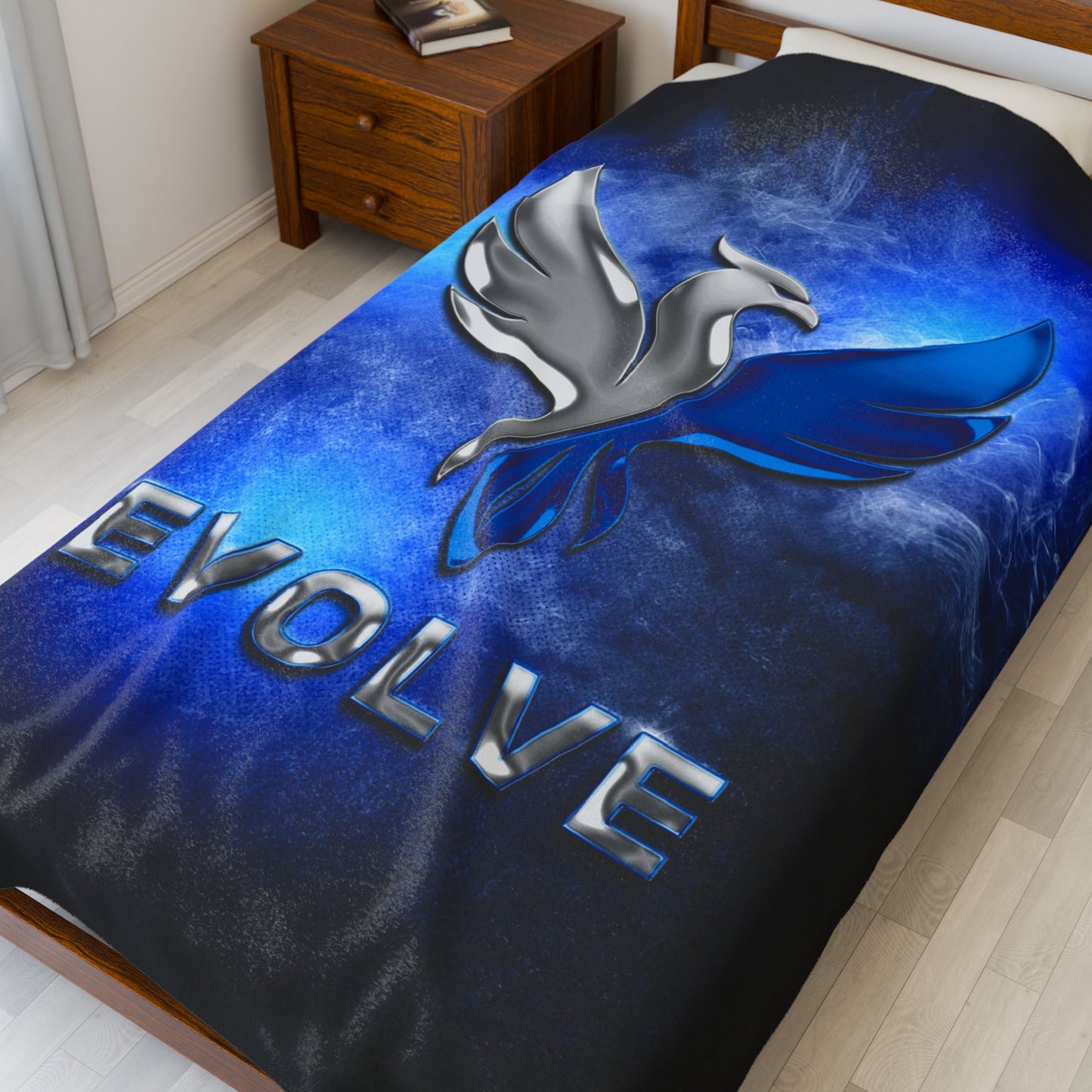 Evolve Velveteen Plush Blanket