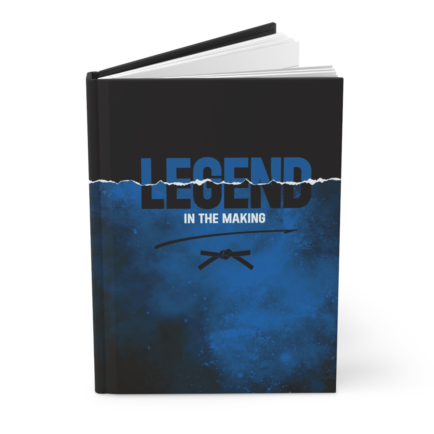 Legend in the Making Blue Hardcover Journal