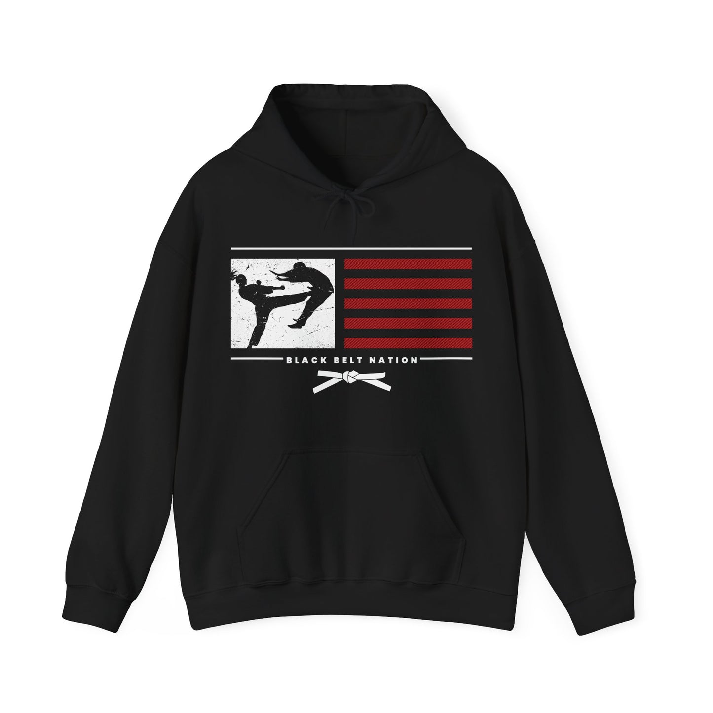 Adult Black Belt Nation Hoodie