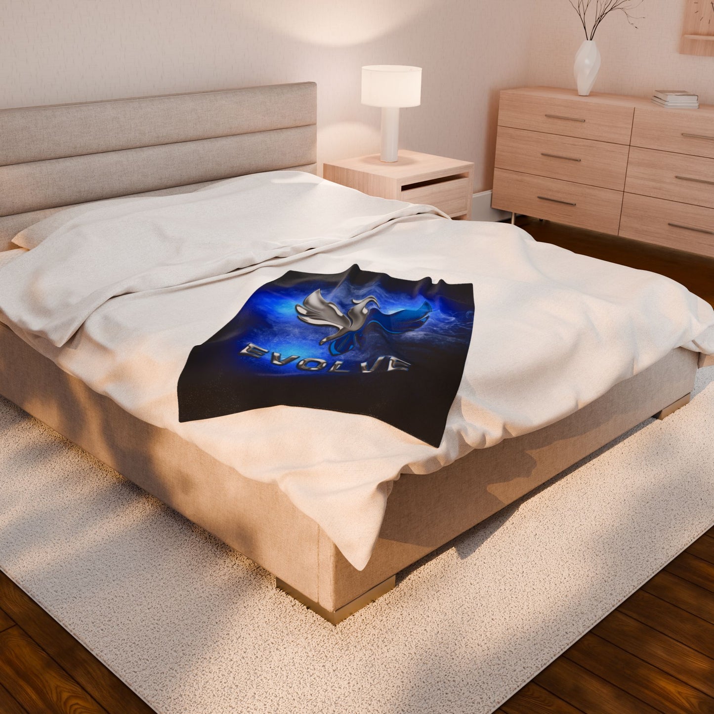 Evolve Velveteen Plush Blanket