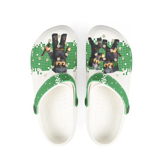 Adult Block Belt Warriors Clogs