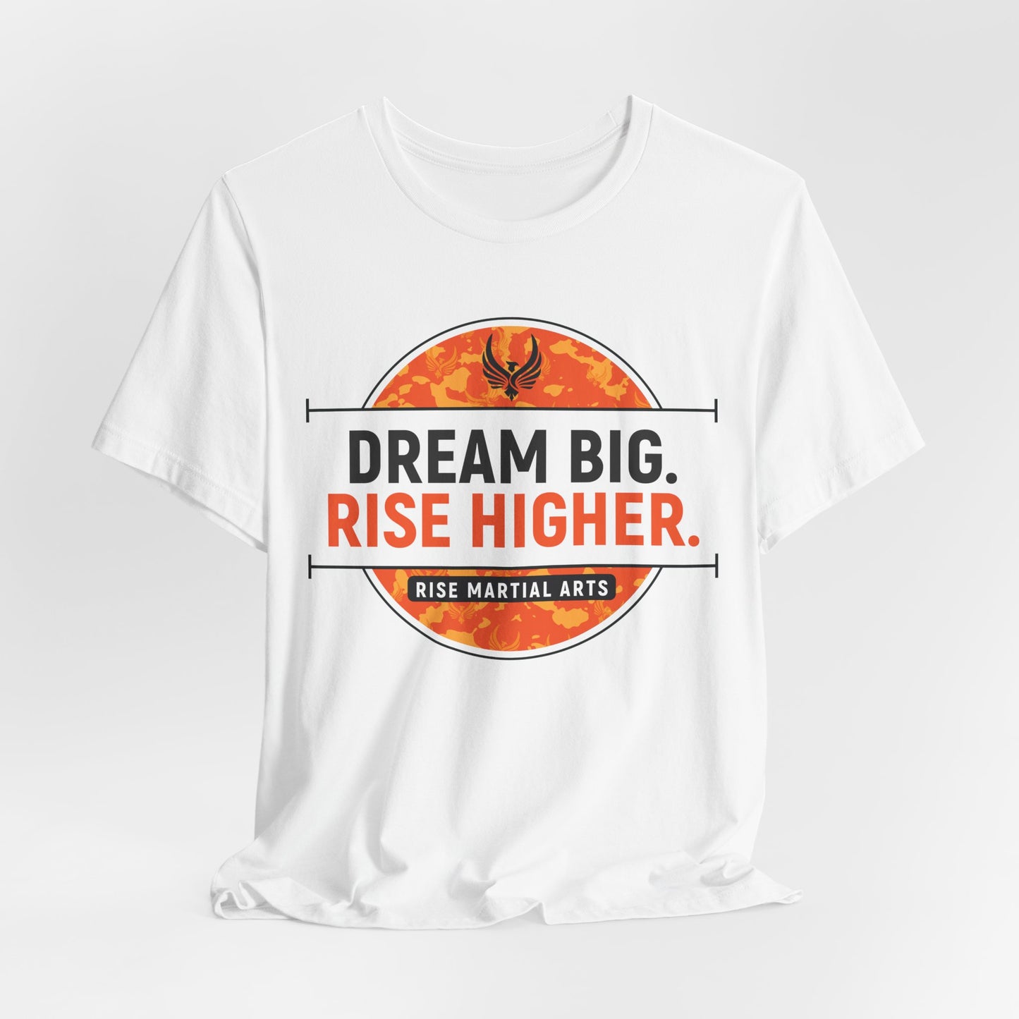 Adult Rise: Dream Big, Rise Higher Tee