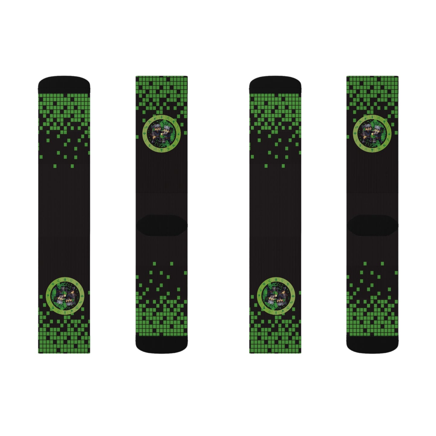 Block Belt Warrior Sublimation Socks