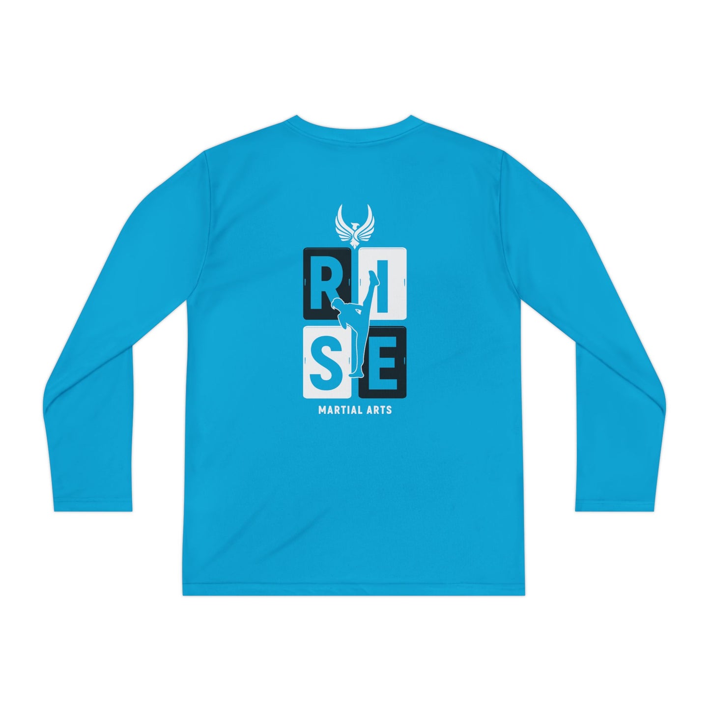 Youth Long Sleeve RISE Block Tee