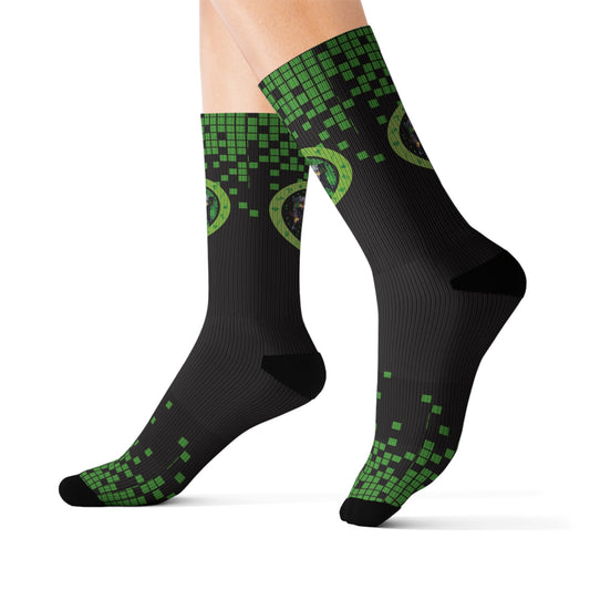 Block Belt Warrior Sublimation Socks